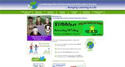 Desktop Screenshot of cees.org.uk